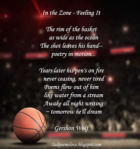 Short Basketball Poems For Basketball Lovers Sad Poems About Love