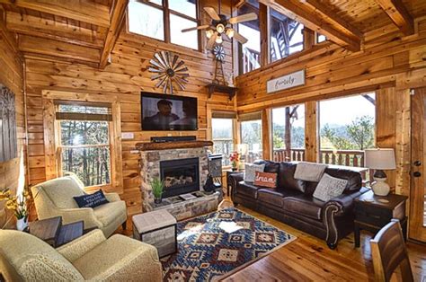 Timeless View 4 Bedroom Vacation Cabin Rental In Pigeon Forge Tn