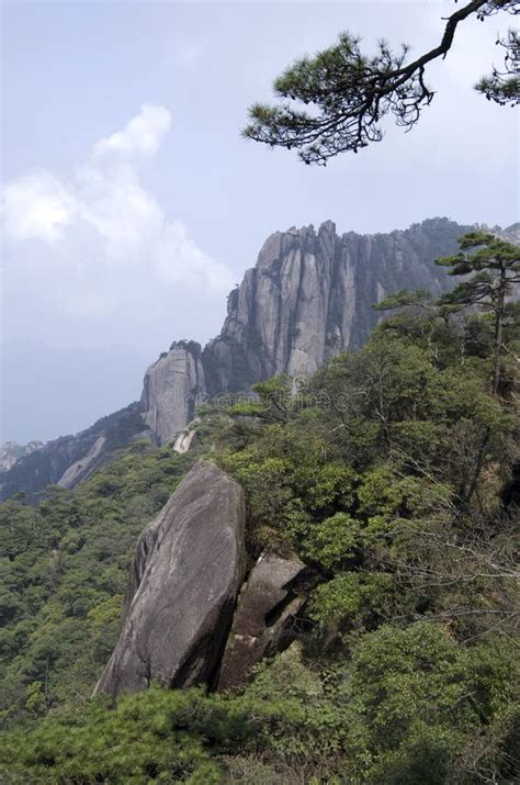 Mount Sanqing Sanqingshan Jiangxi China Stock Photo Image Of Famous
