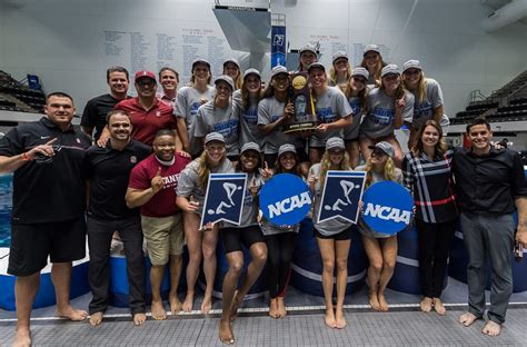 Stanford Wins First Di Ncaa Womens Swimming And Diving Title Since