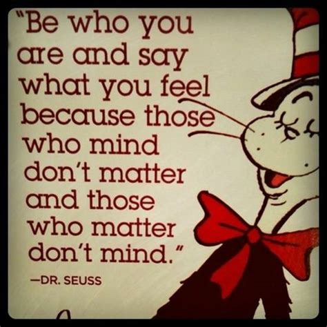 Dr Seuss Be Who You Are Life Quote Art Inspiration Illustration