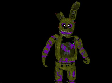 C4d Purple Guy In Springtrap By Witheredfoxyart On Deviantart