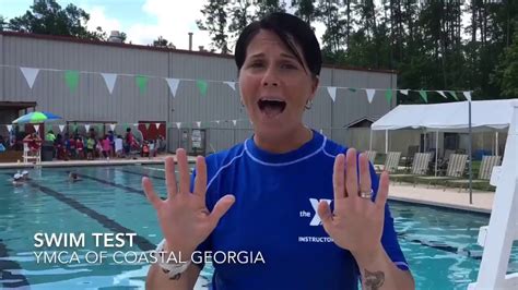 YMCA Swim Test YouTube