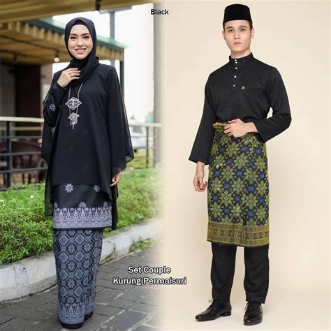 Baju Kurung Melayu Couple Baju Pengantin Dan Pesta Kondangan