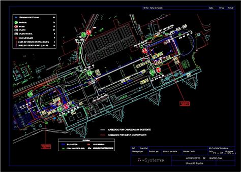 Airport Monitoring Equipment Dwg Plan For Autocad