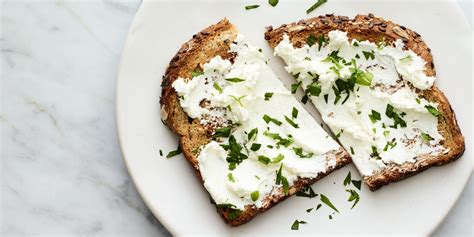 Parsley And Goat Cheese Toast Recipe Self