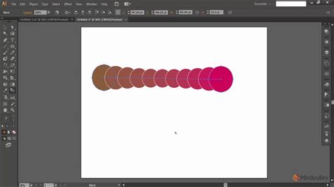 091 Blend Tool Part 1 Adobe Illustrator Tutorials For Beginners To