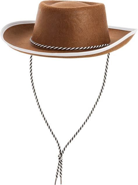 Kids Cowboy Hat Brown One Size Party City