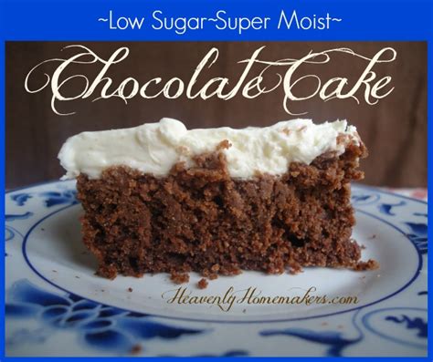 Maybe you would like to learn more about one of these? Low Sugar Super Moist Chocolate Cake (That Doesn't Taste ...