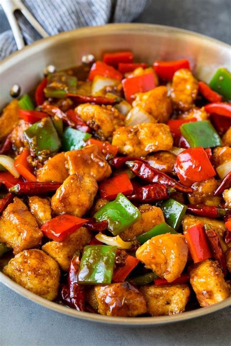 This Szechuan Chicken Is A Spicy Stir Fry Made With Tender Pieces Of