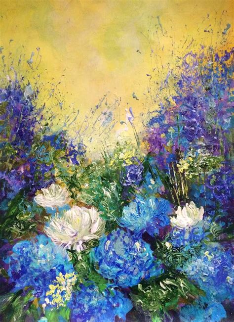 Rhapsody In Blue Painting By Colette Baumback Saatchi Art