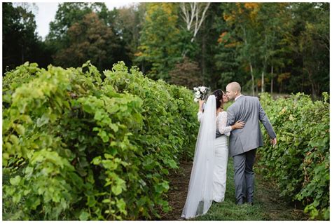 Michelle And Mark Wedding Magnanini Winery Wallkill New York New