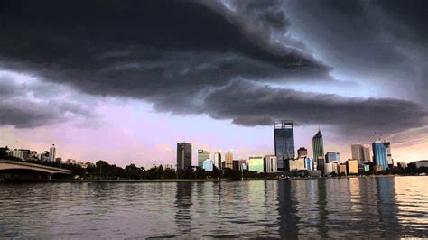 Perth City Storm Timelapse Youtube