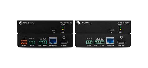 Atlona Uhd Ex 70c Kit 4kuhd Hdmi Over Hdbaset Txrx With Control And