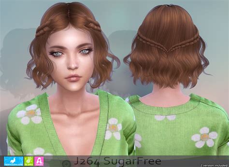 Leahlillith Stargirl Hair Alpha Edit At Simpliciaty Sims 4 Updates 40d