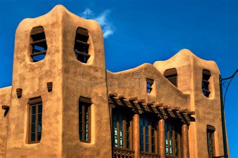 Modern Pueblo Architecture In New Mexico Stock Photo Image Of 1800s