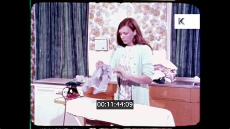 1970s UK Women Doing Household Chores Housewives 16mm YouTube