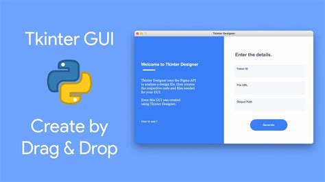 How To Create Beautiful Python Guis With Drag And Drop