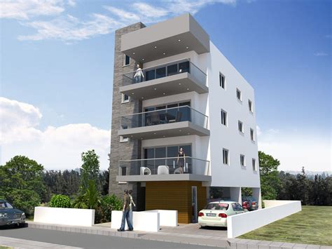 3 Storey Residential Apartment Building Building A House House