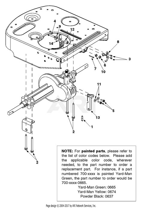 Mtd 13a 325 402 2001 Parts Diagram For Harness Assembly Adapter