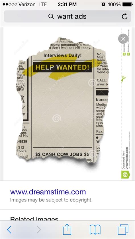 help wanted ad template
