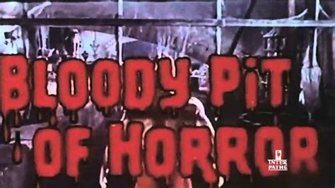 Trailer Bloody Pit Of Horror Youtube