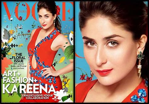 Kareena Kapoor Looks Dewy Fresh On Vogues Cover Page See Pics