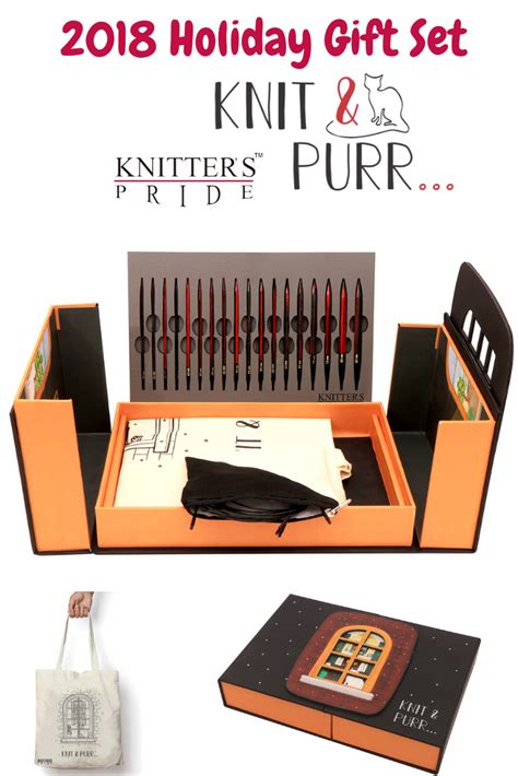 In this video i share 5 luxury gifts for knitters, that aren't yarn! Knitter's Pride: 2018 Holiday Gift Set Reveal: Knit & Purr