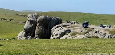 Elephant Rock Dillon Beach California