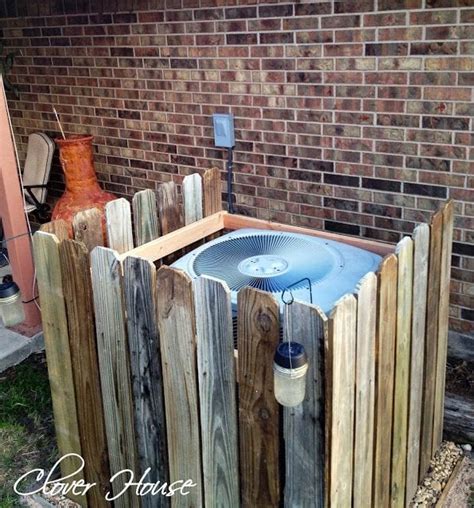 (when the buildup is high the fins wont allow enough water to get through to effectively clean the outside without first spraying the outside) while the unit is open i clean out. Simple DIY A/C Unit Cover | How To Build It