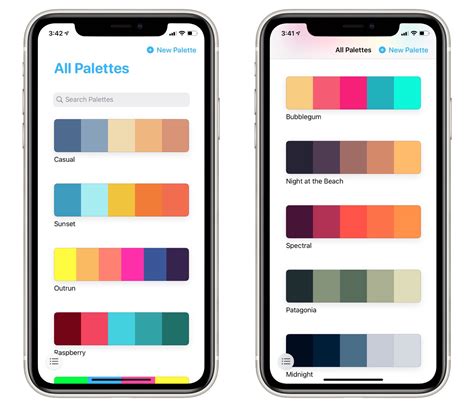 Pastel Color Palette App For Iphone And Ipad — Tools And Toys
