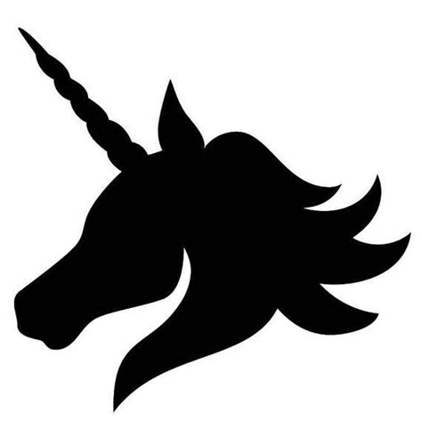 The 25 Best Unicorn Stencil Ideas On Pinterest Unicorn Pattern
