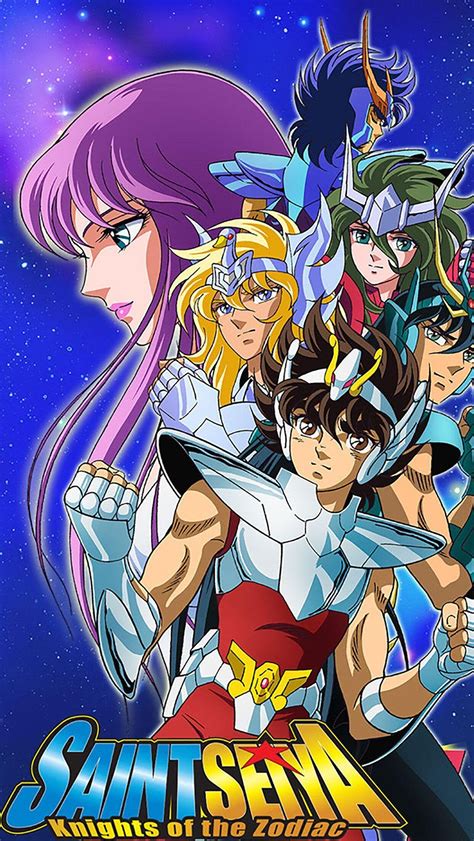 Saint Seiya Knights Of The Zodiac Force Poster With All Their