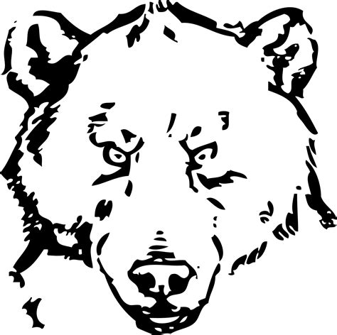 Bear Clipart Black And White Clipart Best