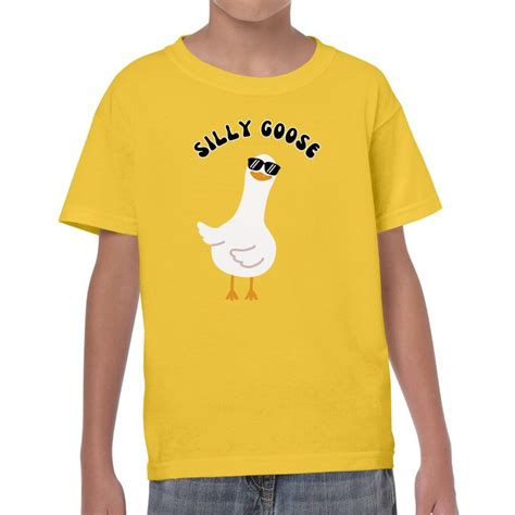 Silly Goose T Shirt For Kids Silly Goose Shirt For Boys And Etsy