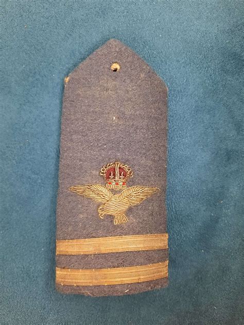 Ww2 Raf Flight Lieutenant Mess Dress Epaulet In Raf Rank Badges