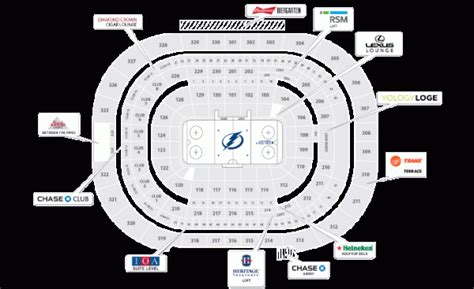 Tampa Bay Lightning Home Schedule 2019 20 And Seating Chart