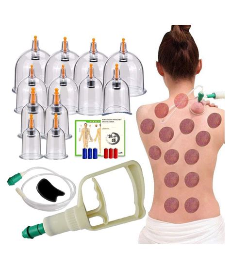 Shopyfy Acupressure Vacuum Cupping Body Relaxation Massage Kit Set Of
