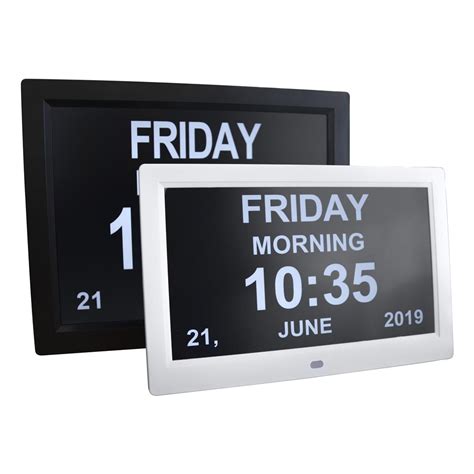10 Digital Led Calendar Day Clock K Care Healthcare Solutions