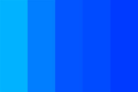 Blues Vivid And Vibrant Color Palette Vibrant Colors