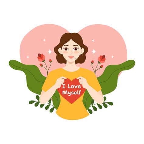 12 Women Self Love Illustration Masterbundles