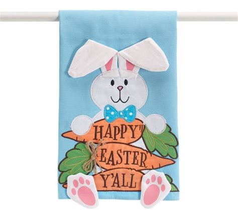 Happy Easter Yall Tea Towel
