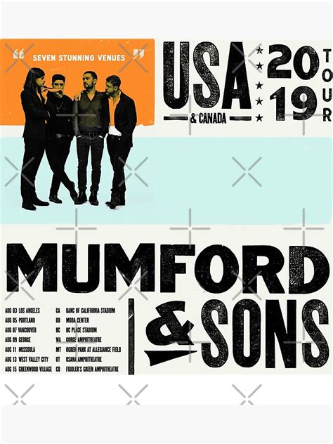 Mumford And Sons Band Music Folk Rock Genre Mumford Sons Tour Usa