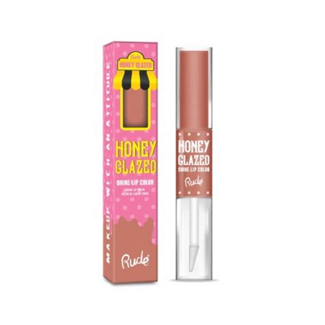 Rude Honey Glazed Matte Ultra Shine Lip Gloss Color Plain 1 Kroger