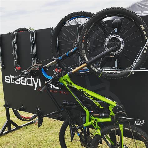 Fat Tire Bike Wall Rack Swivel Vertical Storage Mount