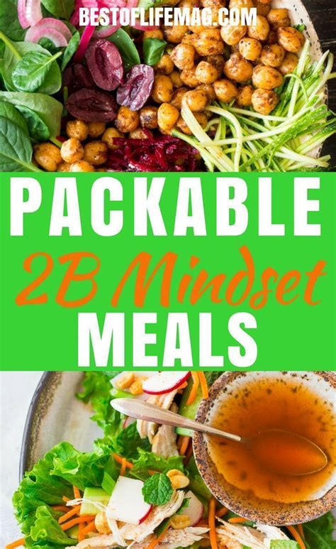 These Packable 2b Mindset Meals Are Easy To Prepare Super Simple To Match To The Plateit