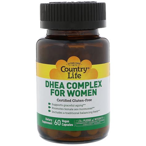 country life dhea complex for women 60 vegan capsules by iherb