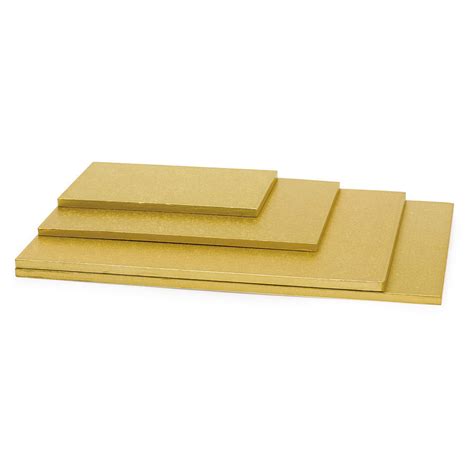 Premium Quality Rigid Rectangular Cake Boards Thickness 12 Cm Decora