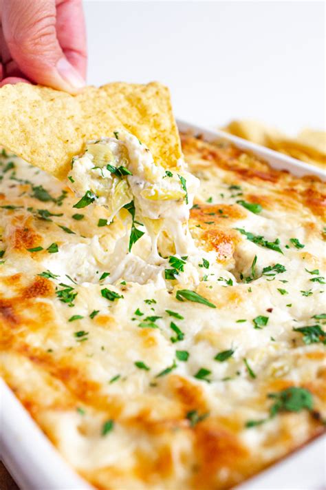 Cheesy Artichoke Dip Recipe By My Name Is Snickerdoodle Great Journey