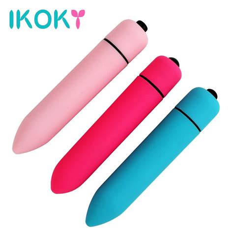 ikoky mini bullet vibrator multi speed av stick adult sex toys for women clitoris stimulator g